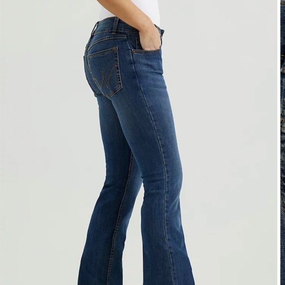 Wranglers WOMEN'S MID-RISE BOOTCUT JEAN size 28/5x36‎ new - Picture 4 of 5
